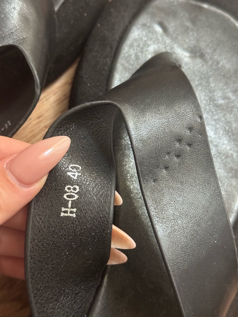 Cult avenue black platform flip flops - Picture 4 of 5